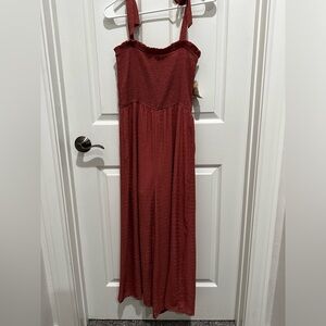 Altar'd State Dusty Rose jumpsuit